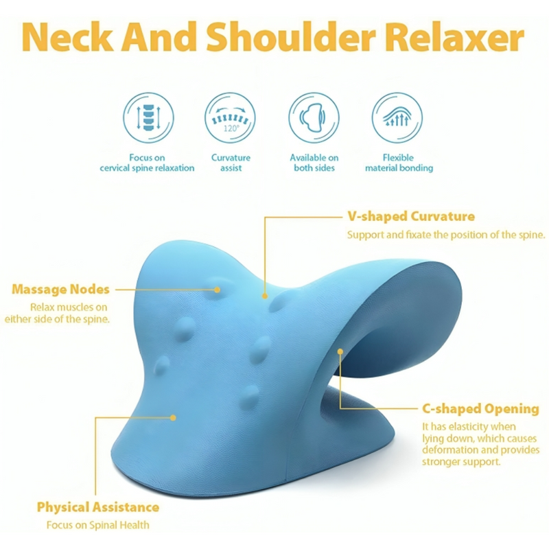Orthopedic Neck Traction Pillow